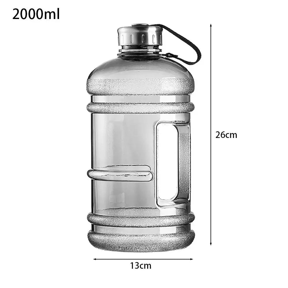 Garrafa de água PETG de grande capacidade (2 litros)