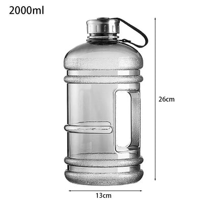 Garrafa de água PETG de grande capacidade (2 litros)
