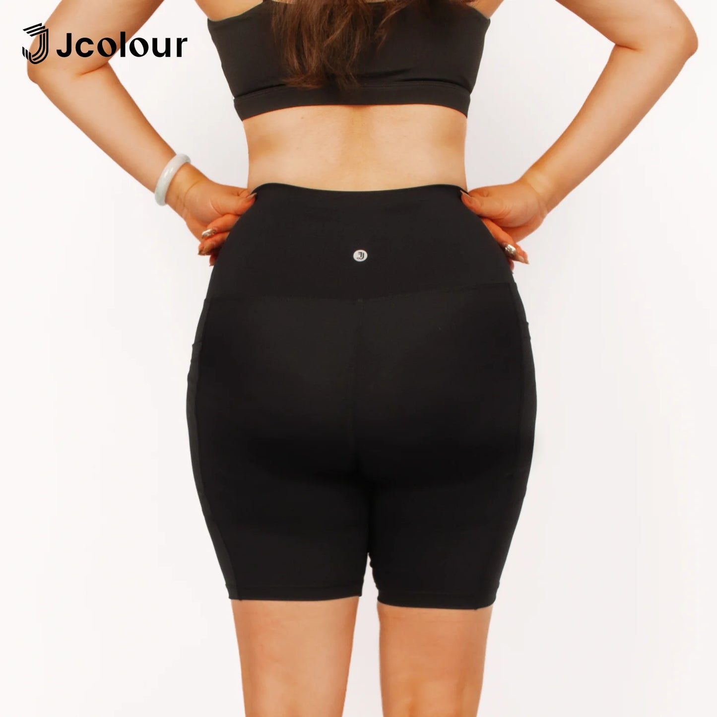Short feminino ginastica zero transparência