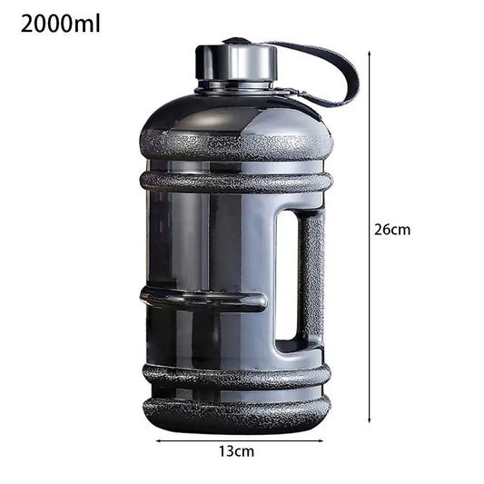 Garrafa de água PETG de grande capacidade (2 litros)