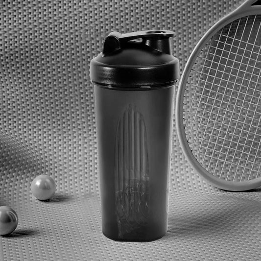 Coqueteleira shakeira 600 ml para academia -  treino - com mola inox